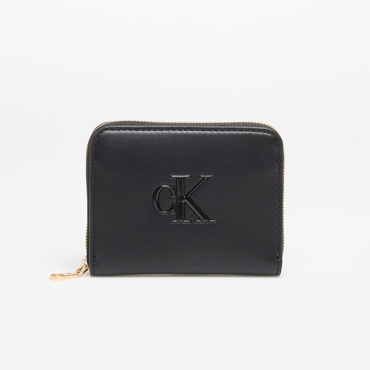Peňaženka CALVIN KLEIN Calvin Klein Bold CK Medium Zip Around Wallet Čierna | LV04F1026G UB1, 0