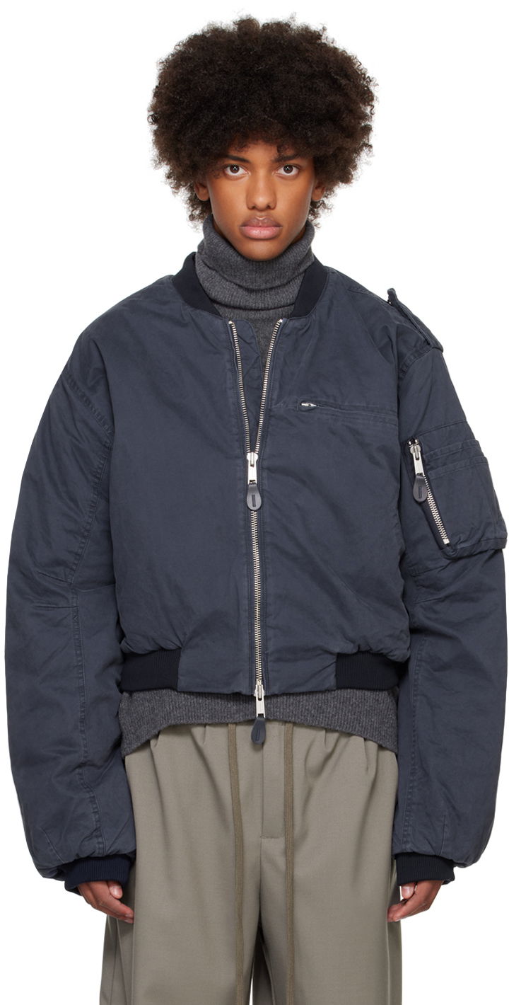 Bomber bunda Entire Studios Bomber Jacket Navy | ES2452IN, 0