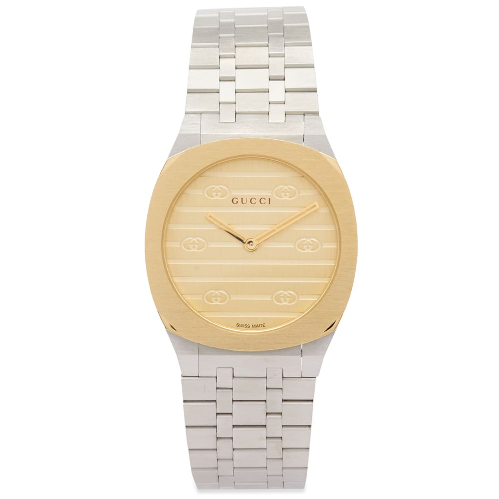 Hodinky Gucci Jewellery 25H Watch Metalická | YA163502, 0