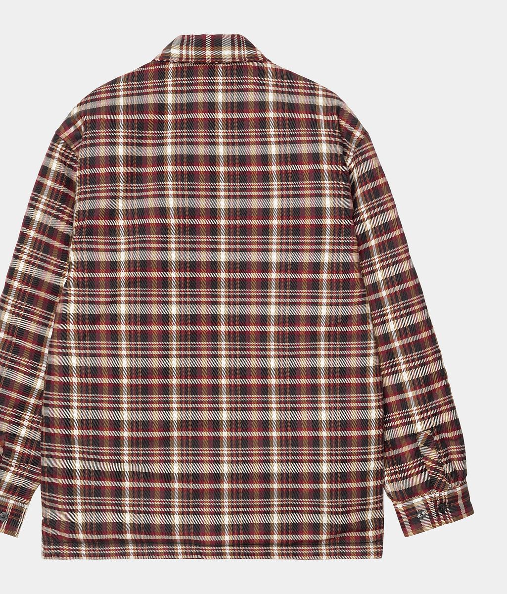 Košeľa Carhartt WIP Carhartt WIP Cronyn Check Shirt Jacket Vínová | I035312_9, 1