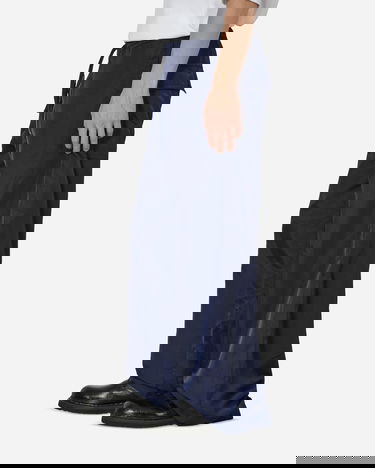 Nohavice Dries Van Noten Overdyed Pants Navy | 241-020924-8204 504, 2