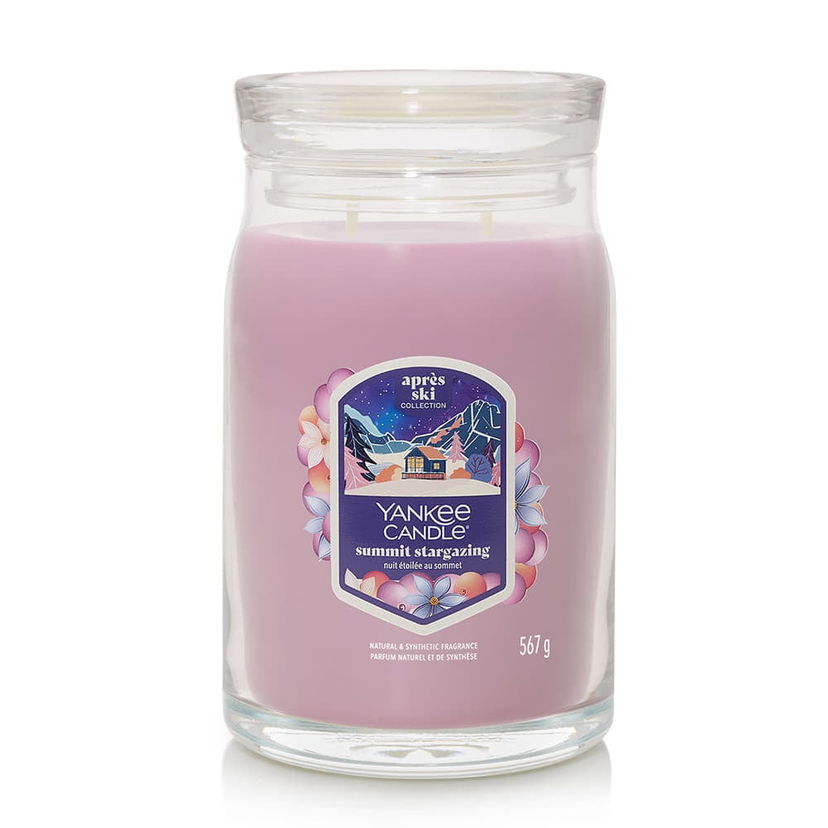 Sviečka Yankee Candle Après Ski Collection Signature Large Jar 2 Wicks Summit Stargazing Fialová | 43495