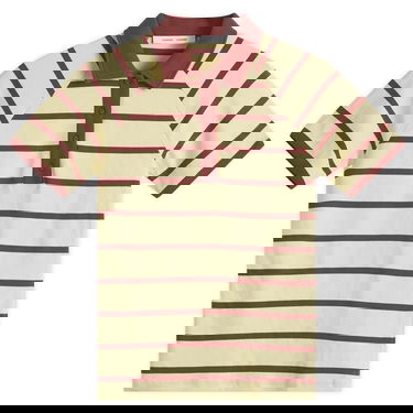 Polo tričko Samsoe Samsoe Samsøe Samsøe Saamy Striped Short Sleeve Polo Shirt Žltá | F25100117-CLR002067, 1