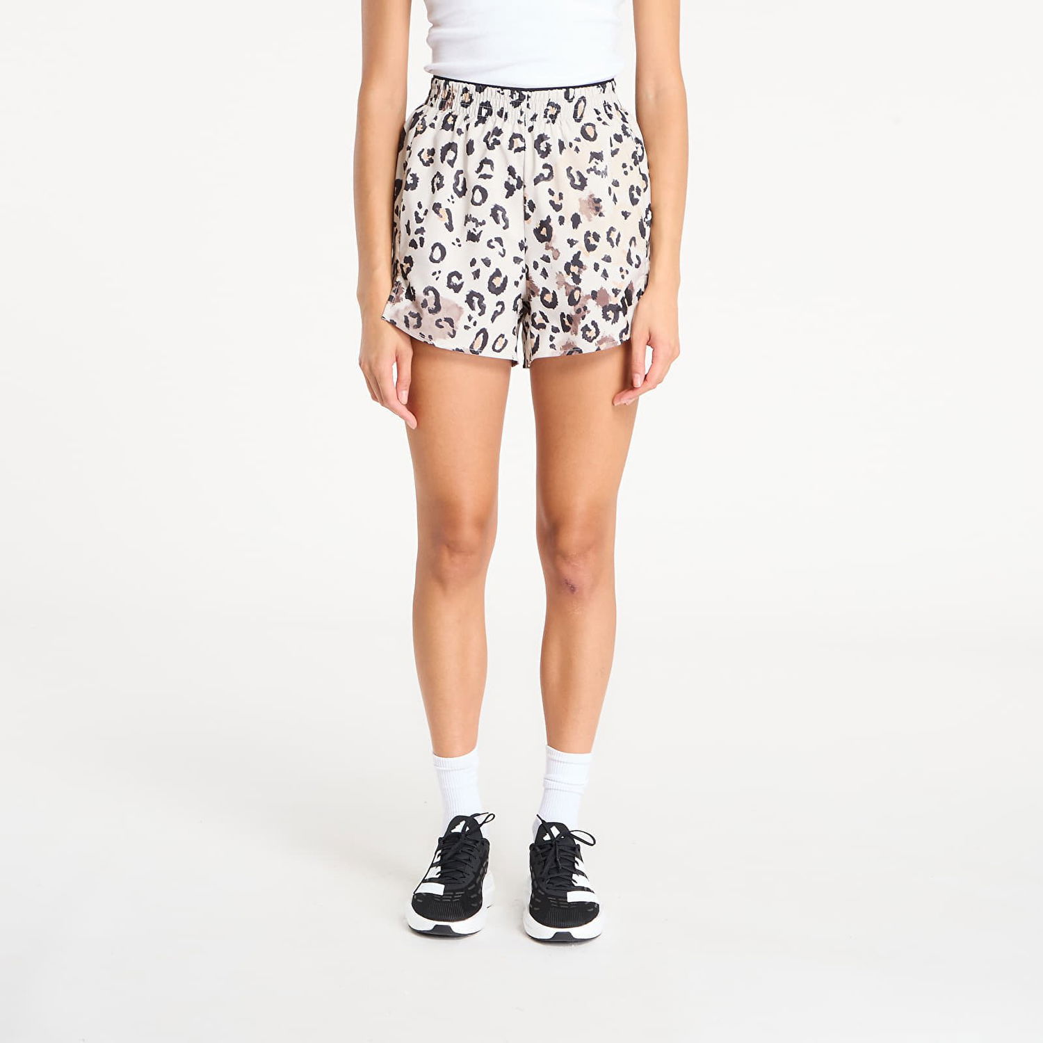 Šortky adidas Performance adidas Workout Essentials Woven Print Shorts Béžová | JY4593, 0