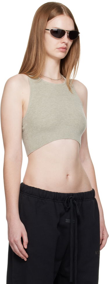 Tielko Fear of God Fear of God ESSENTIALS Soft Rib Tank Top Šedá | 192SP257696FW, 1