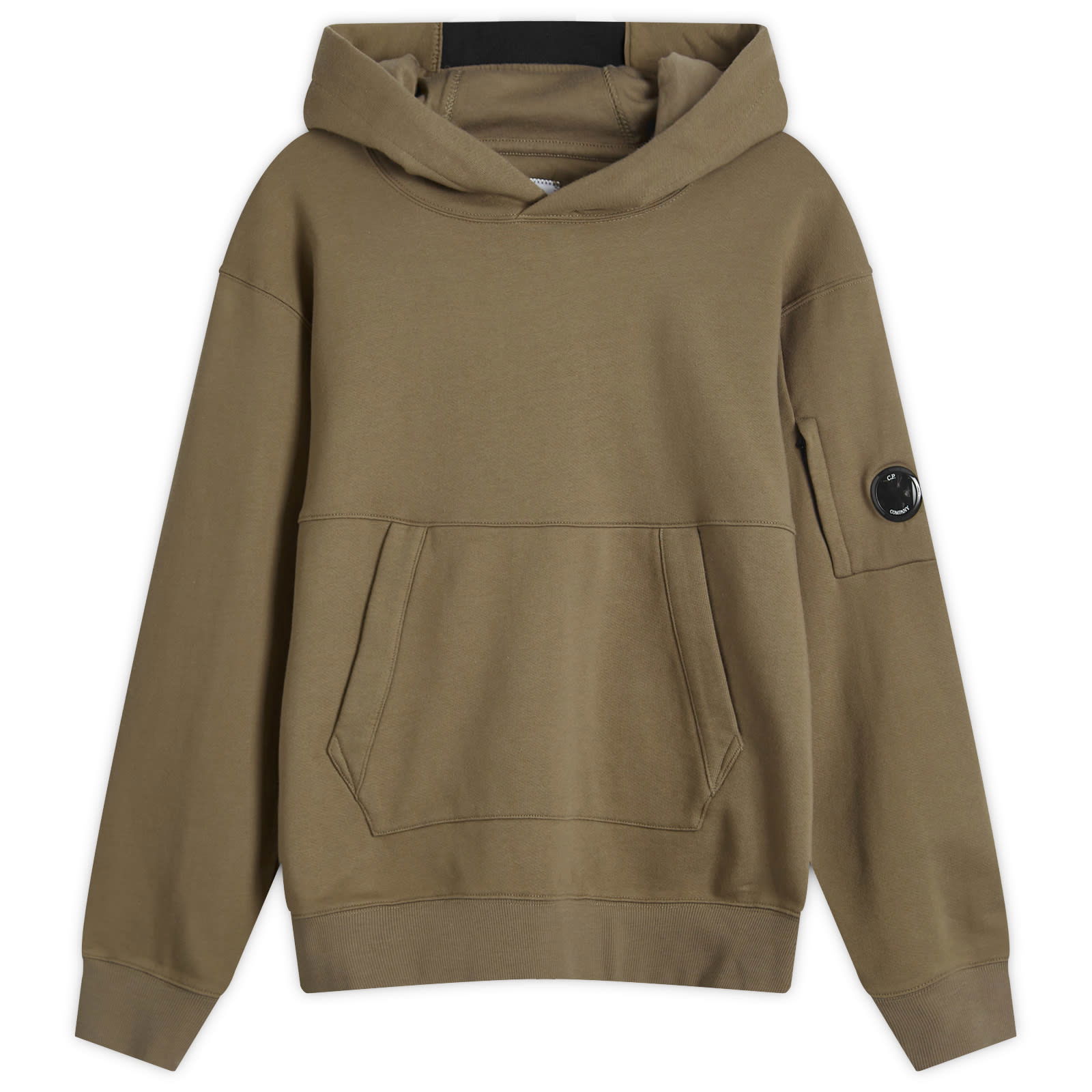 Diagonal Raised Lens Hoody