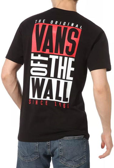 Tričko Vans NEW STAX T-Shirt Čierna | vn0a49q6blk1, 1