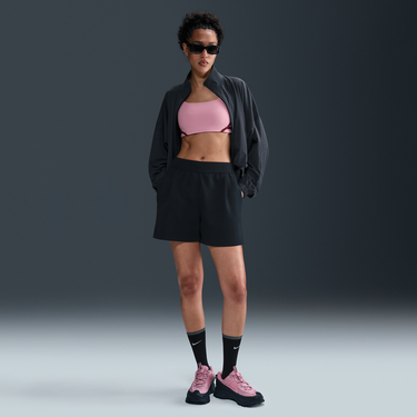 Vetrovka Nike 24.7 Impossibly Soft Dri-FIT Mid-Rise Loose Shorts Šedá | HQ8179-010, 2