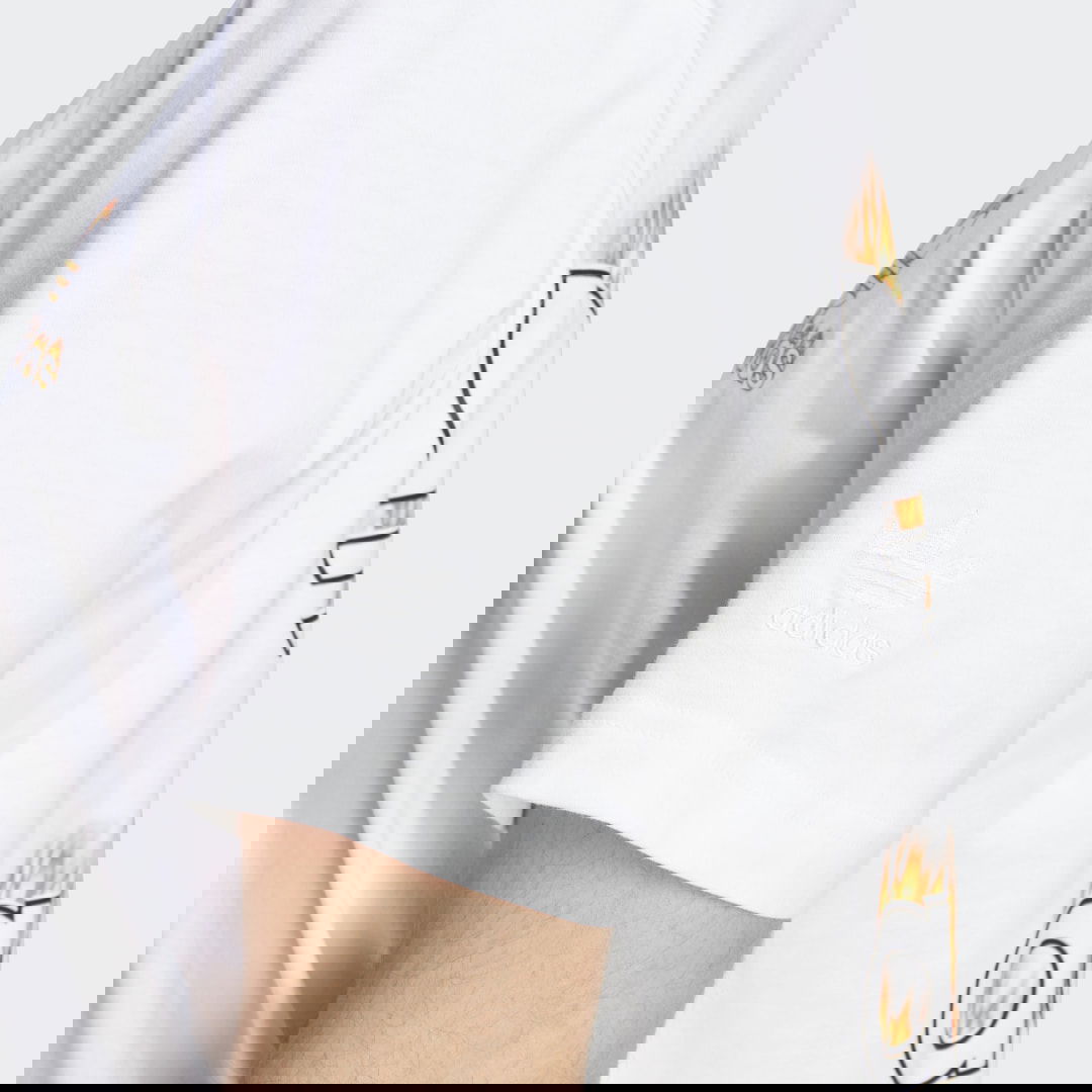 Graphics Fire Trefoil Tee