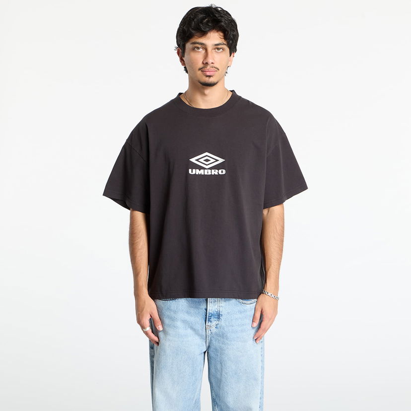 Tričko Umbro Oversized Og Logo T-Shirt Čierna | UBMW0238JY55 BLK0020 New