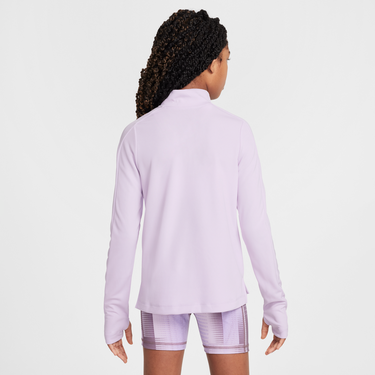 Mikina Nike Dri-FIT Long Sleeve 1/4 Zip Top Fialová | FD2853-537, 2