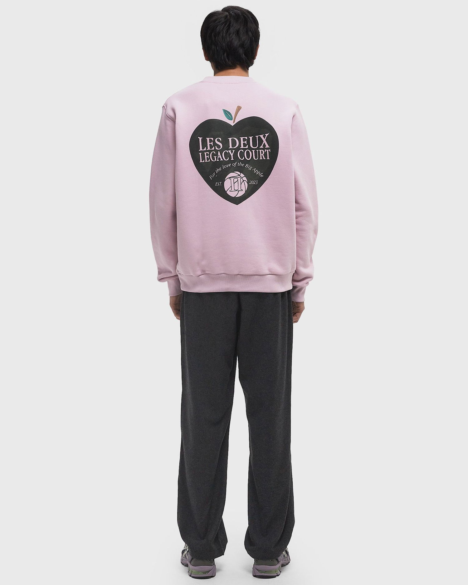 Sveter Les Deux Les Deux Legacy Court Sweatshirt Ružová | LDM200173-679679, 1