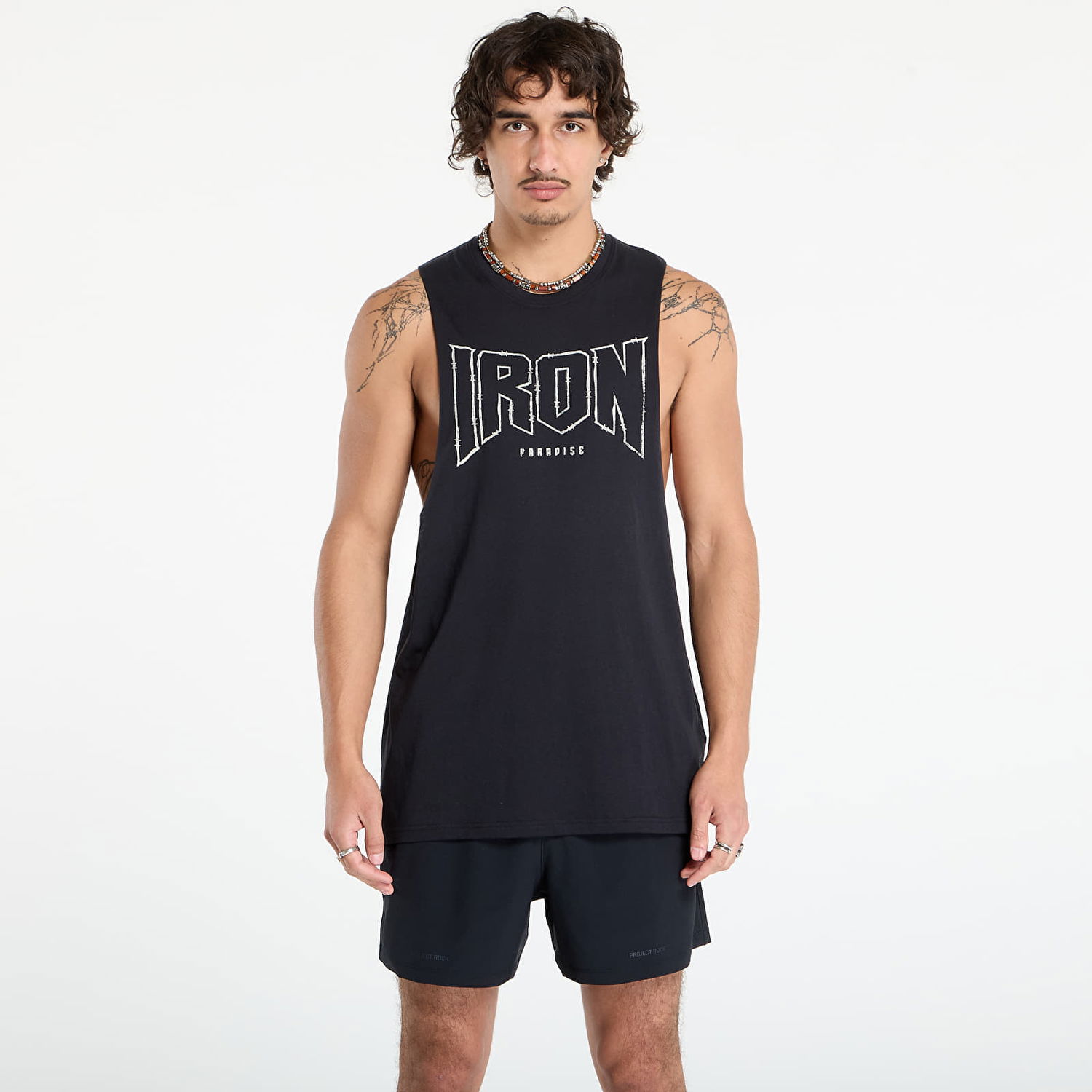 Tielko Under Armour Project Rock Training Tank Čierna | 6006257-001, 0