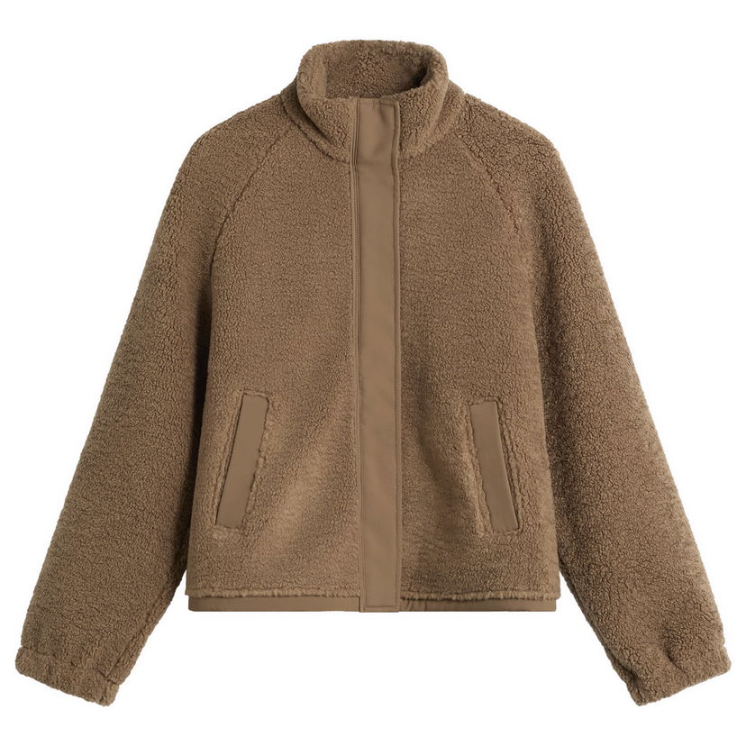 Bunda Samsoe Samsoe Safrost Fleece Jacket Hnedá | F25400102-170909TCX