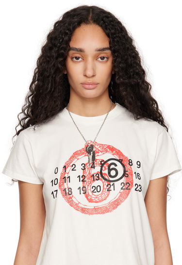 Náhrdelník Maison Margiela MM6 Maison Margiela Key Tag Necklace Metalická | SM6UU0067 P7210, 3