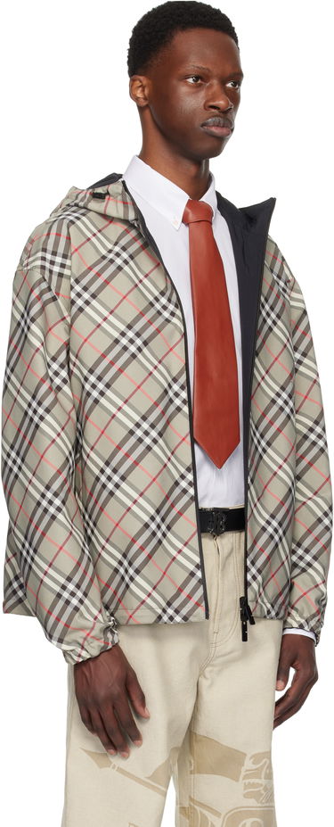 Bunda Burberry Burberry Check Reversible Jacket Béžová | 8110290, 1