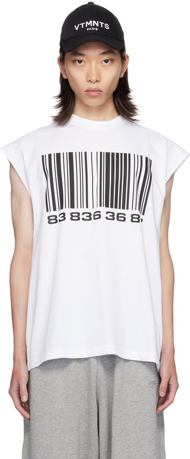 Tielko VETEMENTS VTMNTS Graphic T-Shirt Biela | VL22ST200W, 0