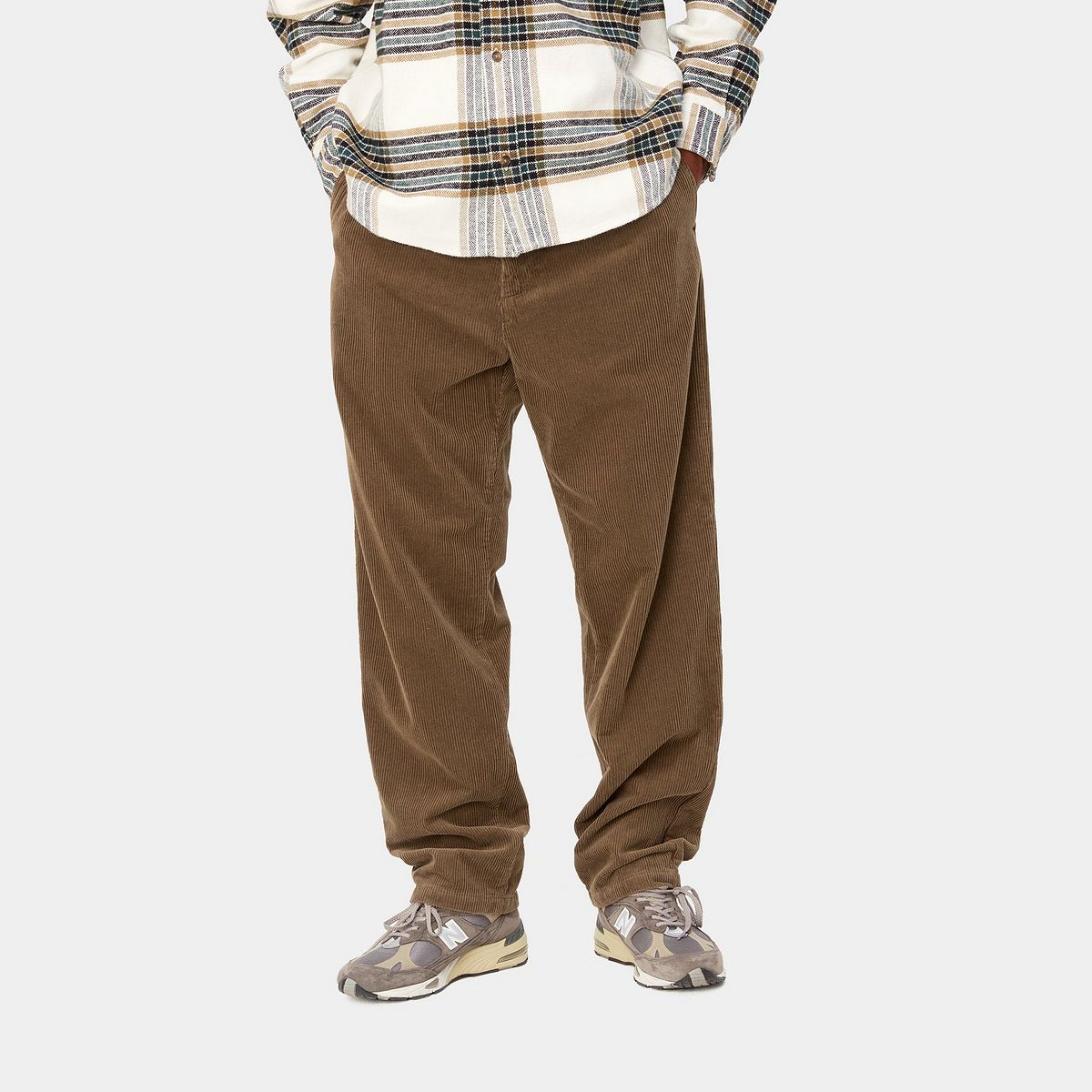 Nohavice Carhartt WIP Calder Pant "Tamarind" Hnedá | I032299_1CN_02, 0