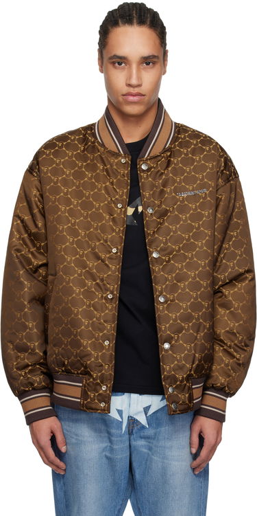 Bomber bunda BAPE BAPE ABC Camo Jacquard Reversible Bomber Jacket Hnedá | 001HJL301301M, 0