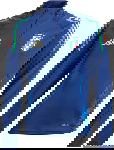 Mikina adidas Originals FIGC TR TOPY 2024 Modrá | iq2164, 0