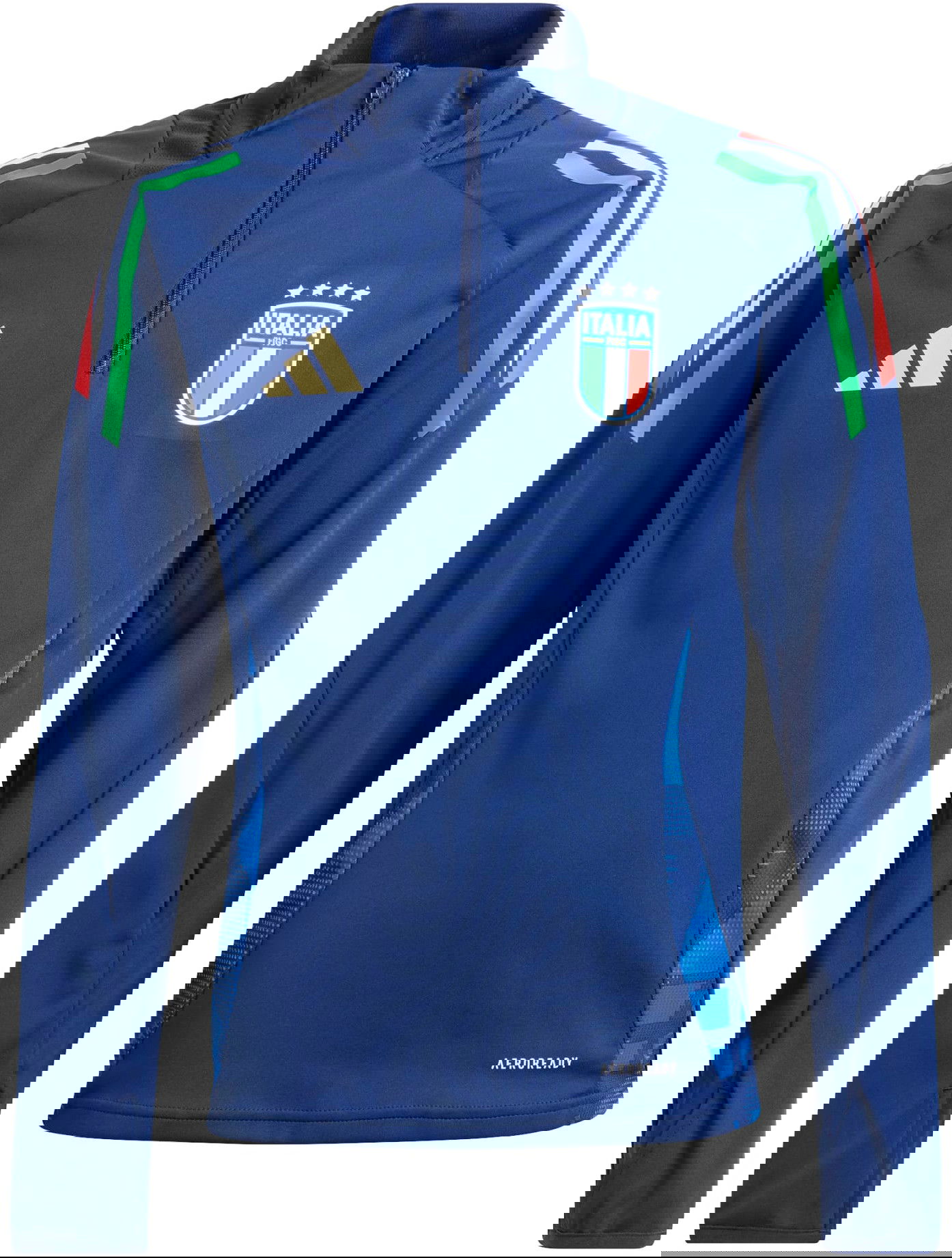 Mikina adidas Originals FIGC TR TOPY 2024 Modrá | iq2164, 0