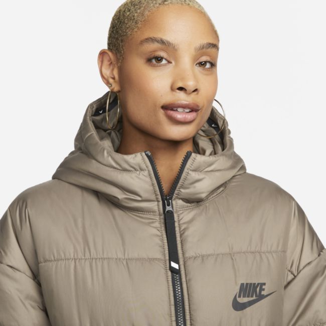 Parka Nike Sportswear Therma-FIT Repel Synthetic-Fill Hooded Parka Béžová | DX1798-040, 1