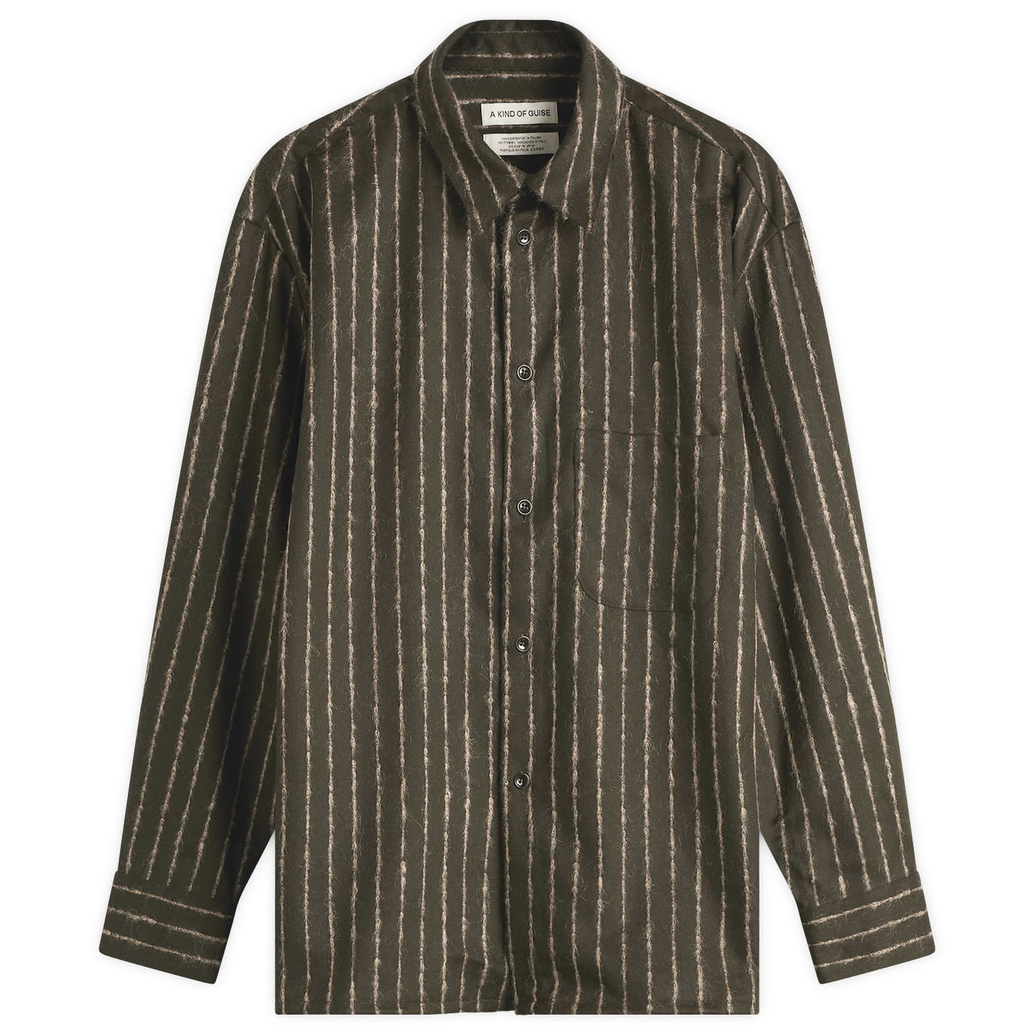 Košeľa A Kind of Guise A Kind of Guise Gusto Striped Shirt, Size Small Zelené | 107-14626-641, 1