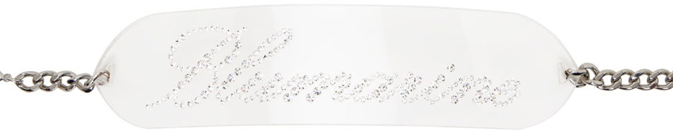 Náramok Blumarine Blumarine Crystal Plexi Belt Metalická | P422W244A, 0
