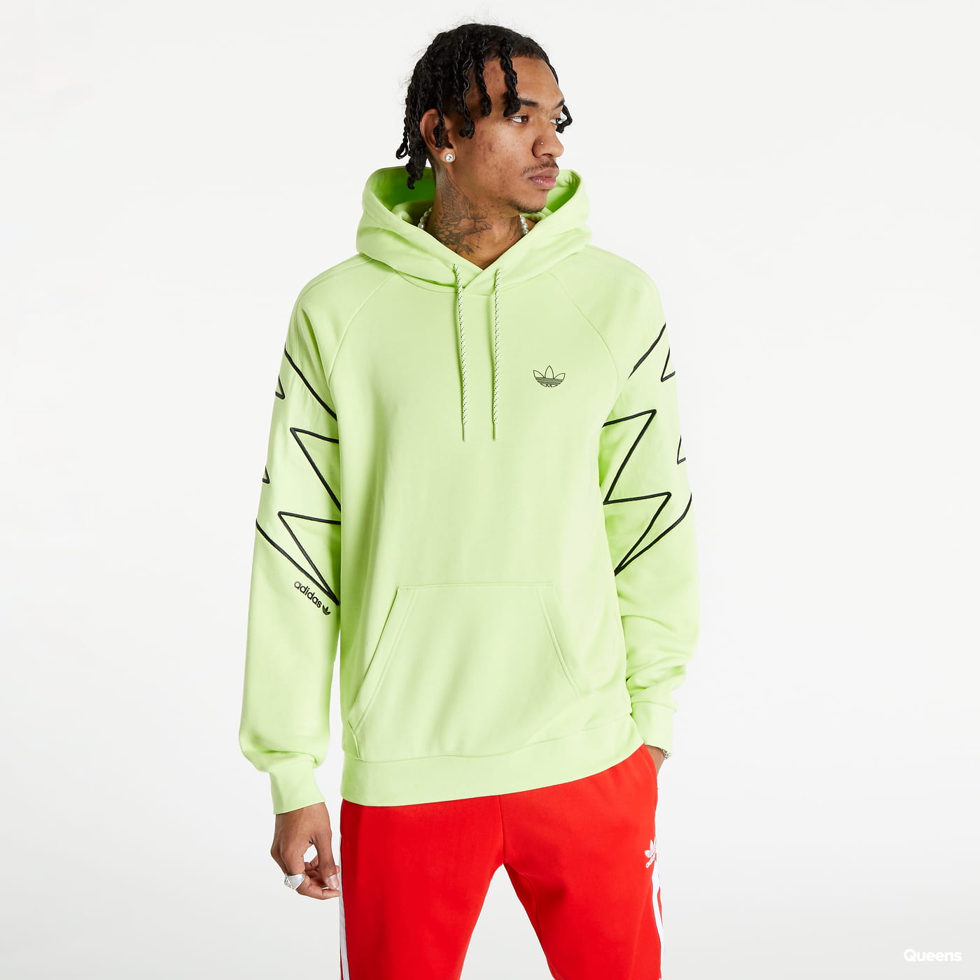 Mikina adidas Originals SPRT Lightning Zelené | HE4716, 0