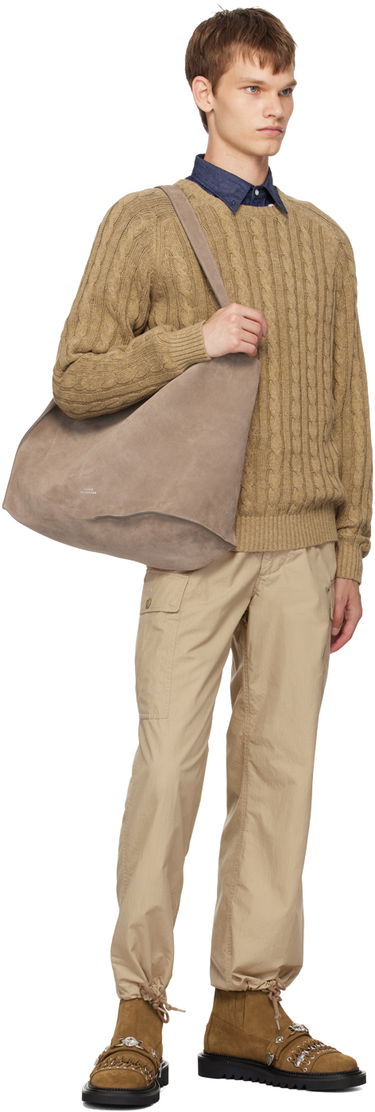 Cargo nohavice BEAMS BEAMS PLUS Military Cargo Pants Béžová | 3824-0081-803, 3