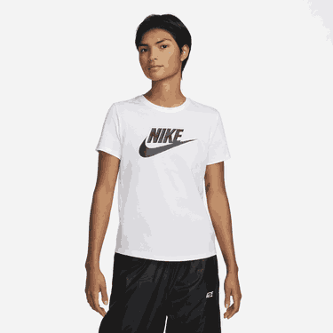 Tričko Nike Sportswear Essentials Logo Tee Biela | DX7906-100, 0