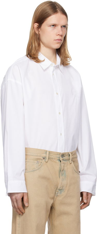 Košeľa Acne Studios Acne Studios Button-Up Shirt Čierna | BB0599-, 4