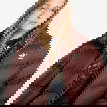 Prešívaná bunda adidas Performance Adicolor Short Puffer Jacket Hnedá | JX2948, 2
