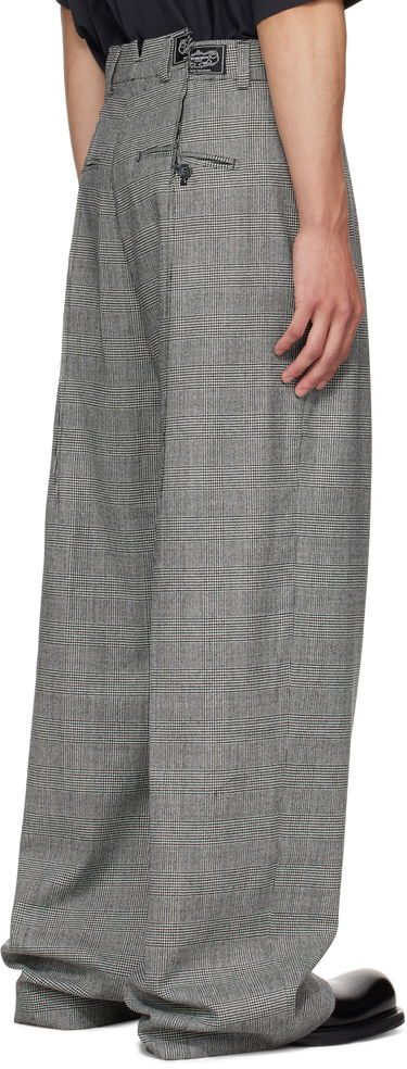 Nohavice VETEMENTS VETEMENTS Cut Baggy Tailored Trousers Šedá | UH76TP350GC, 2