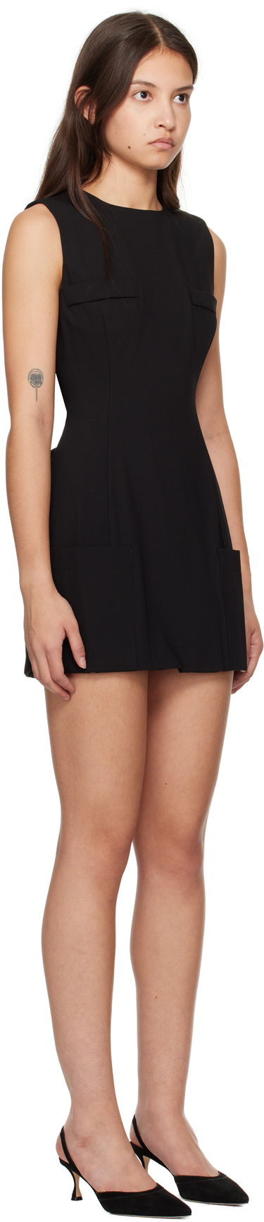 Šaty GUIZIO Guizio Rowan Sleeveless Minidress Čierna | H24405W115, 1