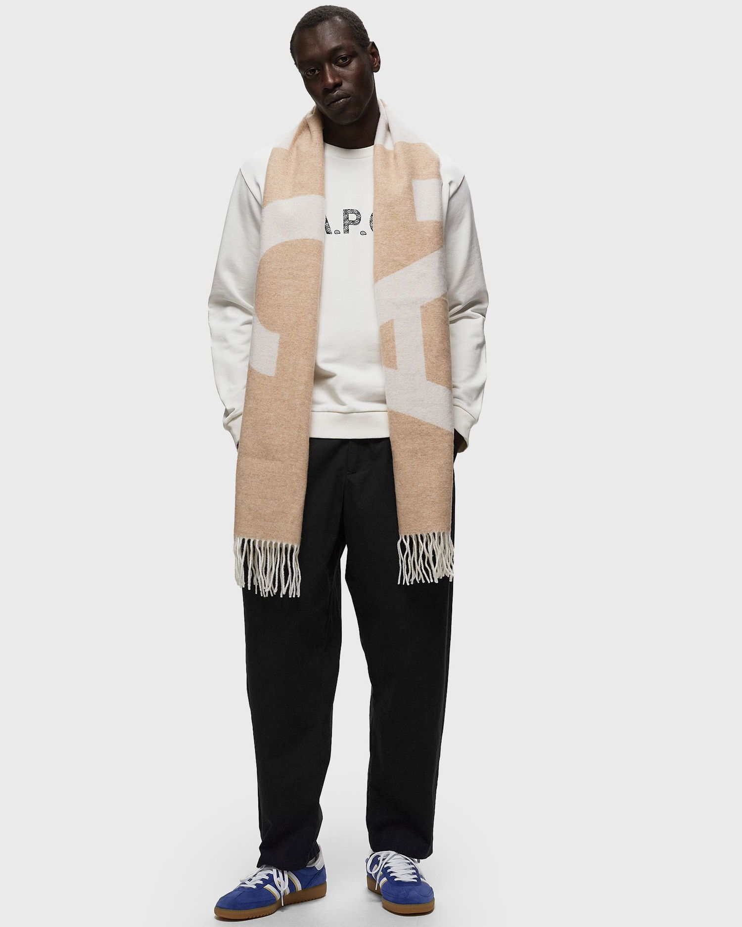 Tričko A.P.C. Timothy Sweatshirts Biela | COEIP-H27886-TAG, 1