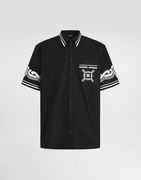 Poplin Shirt With Print Details