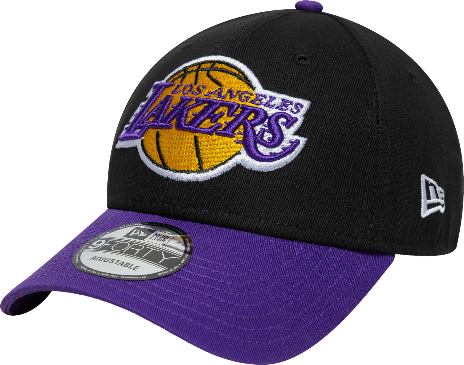 Šiltovka New Era NBA Los Angeles Lakers Side Patch 9Forty Adjustable Cap Fialová | 60667447-60667447, 0