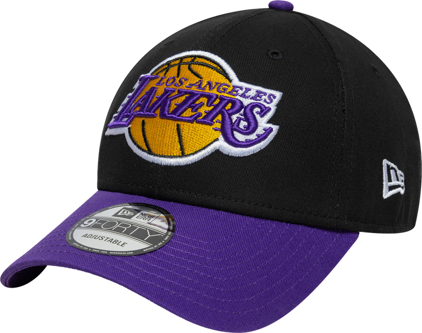 Šiltovka New Era NBA Los Angeles Lakers Side Patch 9Forty Adjustable Cap Čierna | 60667447-60667447