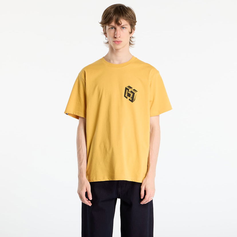 Tričko Horsefeathers T-Shirt Blocks Žltá | SM1389B