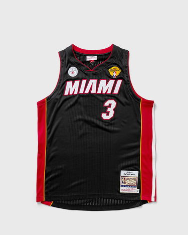 Dres Mitchell & Ness NBA AUTHENTIC ROAD FINALS JERSEY MIAMI HEAT 2012-13 DWYANE WADE #3 Čierna | AJY44945-MHE12DWABLCK, 3