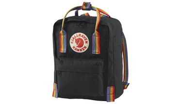 Batoh FJÄLLRÄVEN Kånken Rainbow Mini Backpack Čierna | F23621-550-907, 2