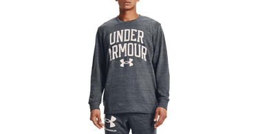 Tričko Under Armour Rival Terry Crew Tee Šedá | 1361561-012, 1
