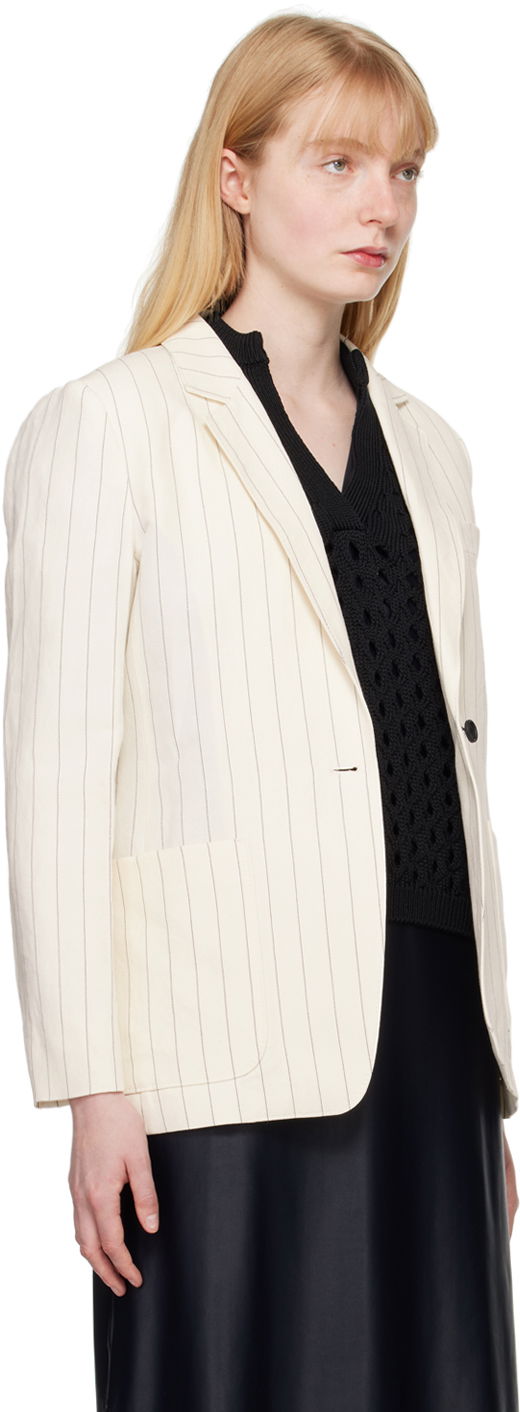 Max Mara Pinstriped Blazer