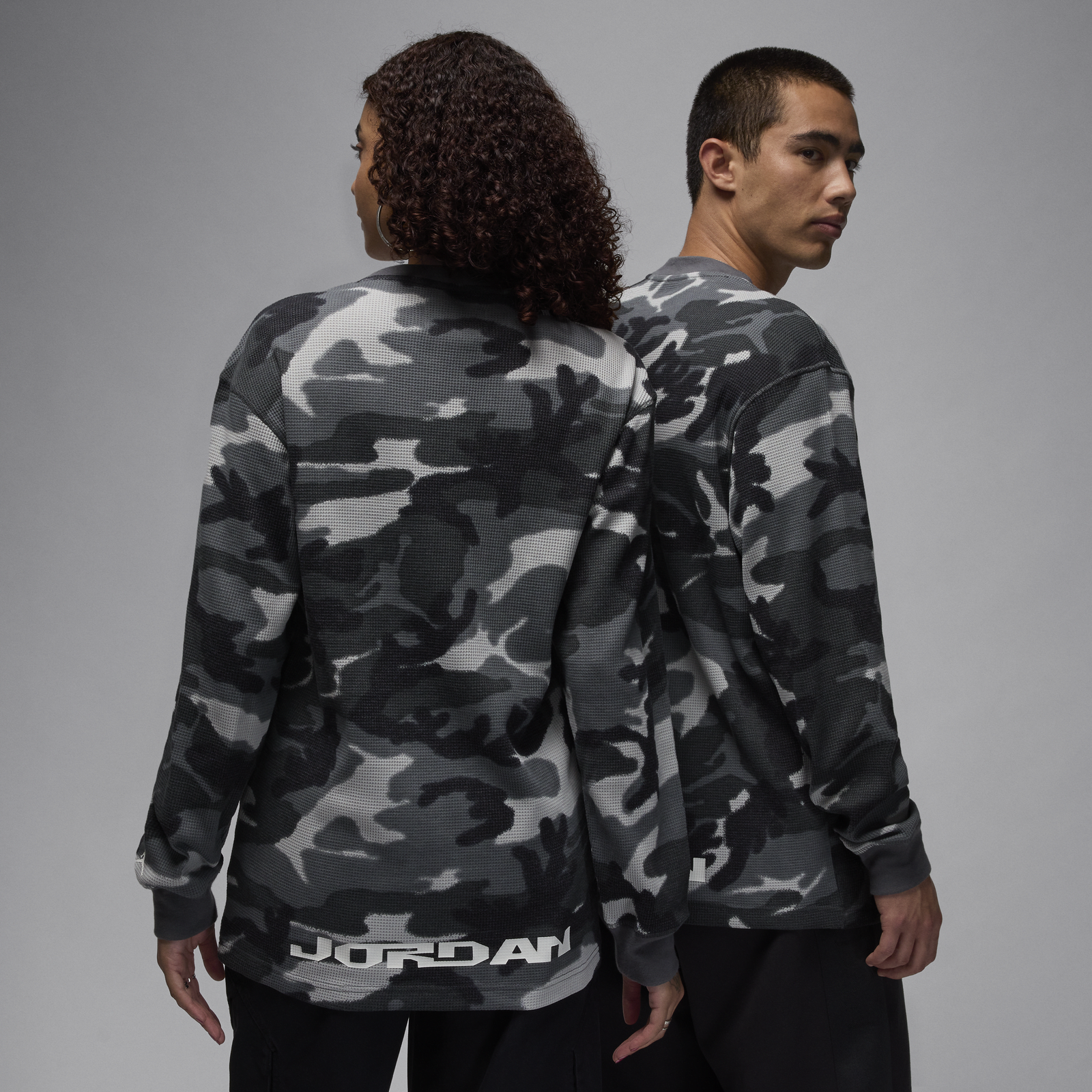 T-Shirt Long Sleeve Camo Print