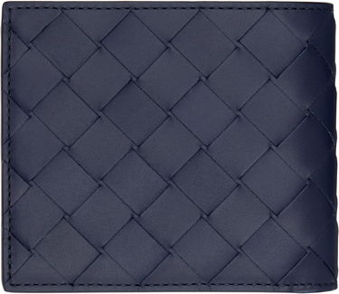 Peňaženka Bottega Veneta Bottega Veneta Intrecciato Bi-Fold Wallet Modrá | 743211VCPQ63258, 1