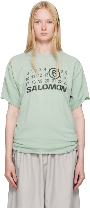 Tričko Maison Margiela Salomon Edition Seamless Sport T-shirt Zelené | S52GC0345 M20101, 0