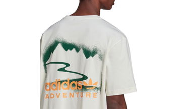 Tričko adidas Originals Adventure Mountain Spray T-Shirt Biela | HF4773, 5