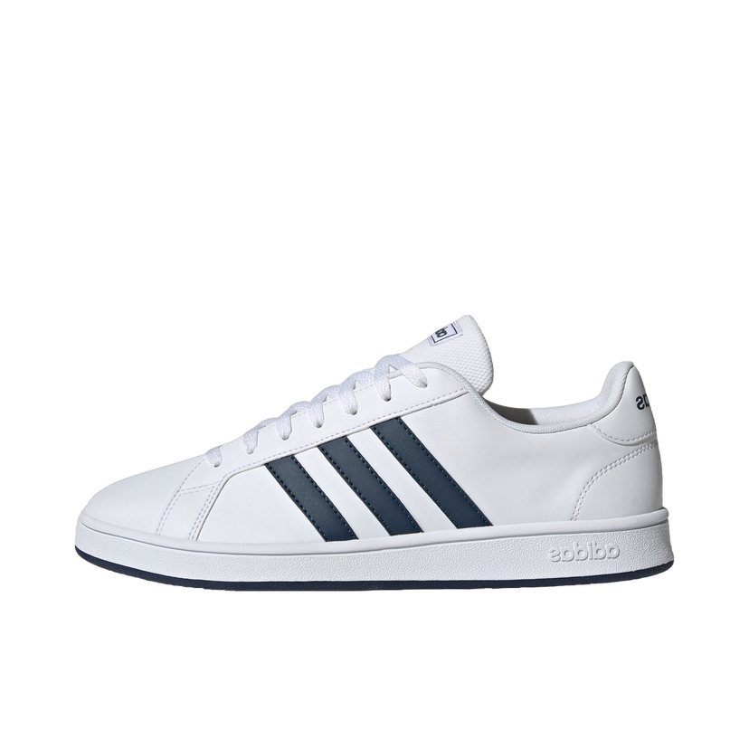 Tenisky a topánky adidas Originals Grand Court Base Cloud White Crew Navy Biela | FY8568