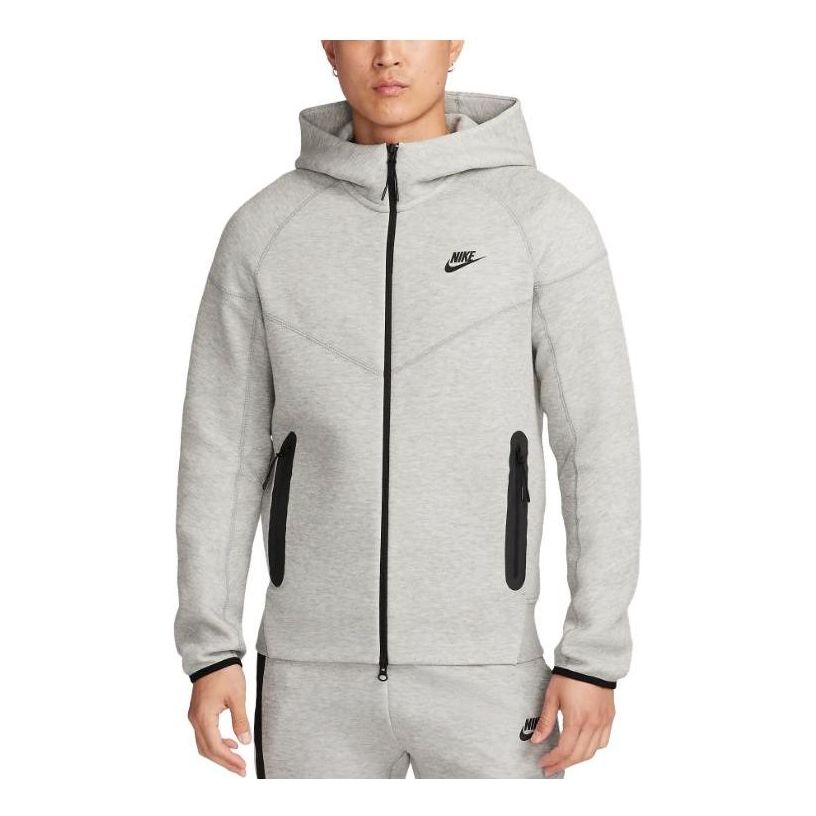 Mikina Nike Sportswear Tech Fleece Zipper Hooded Jacket Šedá | FB7922-063, 0